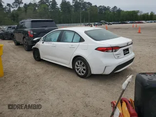 2021 Toyota Corolla LE with VIN 5YFEPMAE7MP186795, listed as a Copart auction lot 50960865 with Not Provided miles and Salvage Title. Bid and sale history available at DreamBid. Image 2.