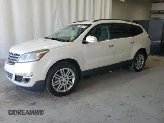 2015 Chevrolet Traverse LT с VIN 1GNKRGKDXFJ166155, выставлен на аукционе Copart как лот 62275505 с пробегом 104 804 миль миль и Чистый • Clean title. История ставок и продаж доступна на DreamBid. Изображение 1.