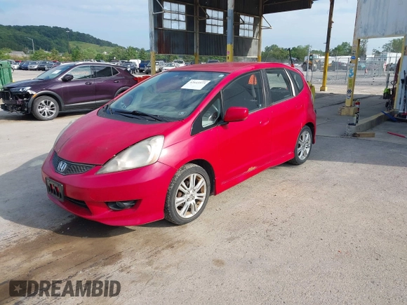 2010 Honda Fit Sport with VIN JHMGE8H41AC011609, listed as a IAAI auction lot 42643573 with 201,549 mi miles and . Bid and sale history available at DreamBid. Image 2.