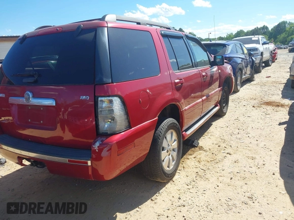 2006 Mercury Mountaineer Luxury with VIN 4M2EU47E36UJ05727, listed as a IAAI auction lot 42342593 with 149,082 mi miles and . Bid and sale history available at DreamBid. Image 4.
