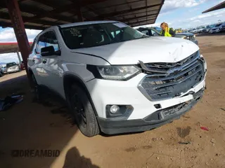 2021 Chevrolet Traverse LT Leather with VIN 1GNEVHKW2MJ222473, listed as a IAAI auction lot 41792135 with 132,656 mi miles. Bid and sale history available at carsss.com. Image 1.