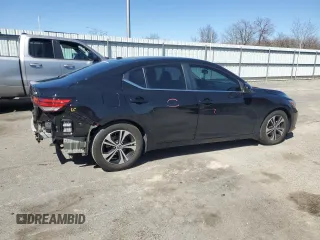 2023 Nissan Sentra SV with VIN 3N1AB8CV8PY268575, listed as a Copart auction lot 50377655 with 27,356 mi miles and Salvage Title. Bid and sale history available at DreamBid. Image 3.