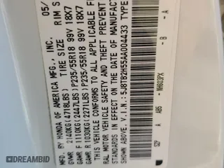 2010 Acura RDX Tech Pkg with VIN 5J8TB2H55AA004433, listed as a Copart auction lot 89405685 with 140,049 mi miles and Salvage Title. Bid and sale history available at carsss.com. Image 13.