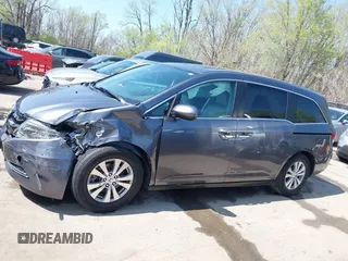 2014 Honda Odyssey EX-L with VIN 5FNRL5H64EB100941, listed as a IAAI auction lot 41918845 with 175,748 mi miles and . Bid and sale history available at DreamBid. Image 14.