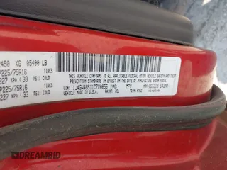 2001 Jeep Grand Cherokee Laredo z VIN 1J4GW48S11C720055, wystawiony jako IAAI lot #42453532 z przebiegiem 158 486 mil mil oraz . Historia ofert i sprzedaży dostępna na DreamBid. Obrazek 9.