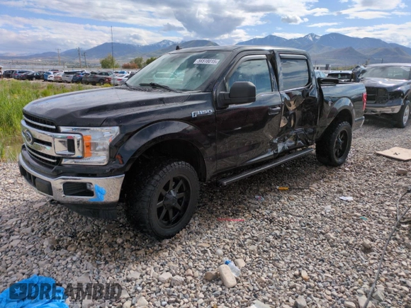 2020 Ford F-150 XL с VIN 1FTEW1EP3LKD93100, выставлен на аукционе Copart как лот 56518015 с пробегом 56 198 миль миль и Списание • Salvage title. История ставок и продаж доступна на DreamBid. Изображение 1.