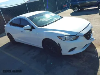 2017 Mazda Mazda6 Touring with VIN JM1GL1V54H1109471, listed as a IAAI auction lot 41694391 with 134,408 mi miles. Bid and sale history available at carsss.com. Image 1.