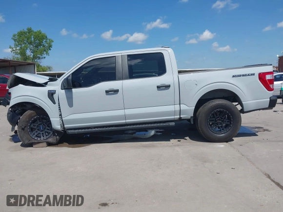 2023 Ford F-150 XL with VIN 1FTFW1E84PFA48461, listed as a IAAI auction lot 42096361 with 52,354 mi miles and . Bid and sale history available at DreamBid. Image 15.
