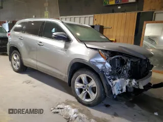 2016 Toyota Highlander Hybrid Limited with VIN 5TDDCRFH5GS016423, listed as a Copart auction lot 88781595 with 126,430 mi miles and Salvage Title. Bid and sale history available at carsss.com. Image 4.