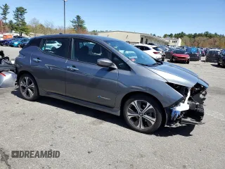 2018 Nissan LEAF SV z VIN 1N4AZ1CP1JC316912, wystawiony jako Copart lot #54693045 z przebiegiem 49 031 mil mil oraz Szkody całkowita. Historia ofert i sprzedaży dostępna na DreamBid. Obrazek 4.