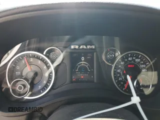 2019 Ram 1500 Big Horn/Lone Star with VIN 1C6SRFFT5KN649163, listed as a Copart auction lot 48713265 with 91,319 mi miles and Salvage Title. Bid and sale history available at carsss.com. Image 9.