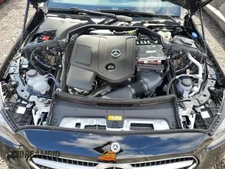 2025 Mercedes-Benz C 300 with VIN W1KAF4GBXSR252554, listed as a Copart auction lot 52370245 with 1,401 mi miles and Salvage Title. Bid and sale history available at DreamBid. Image 11.