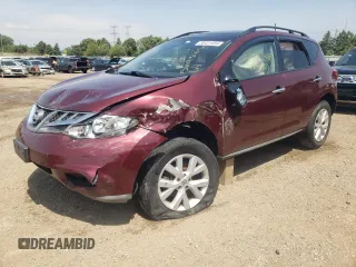 2011 Nissan Murano SV with VIN JN8AZ1MW1BW164408, listed as a Copart auction lot 56431054 with 174,501 mi miles and Non Repairable. Bid and sale history available at carsss.com. Image 1.