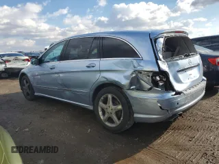 2009 Mercedes-Benz R 3.5L with VIN 4JGCB65E29A100893, listed as a Copart auction lot 46970625 with 114,118 mi miles and Salvage Title. Bid and sale history available at carsss.com. Image 2.