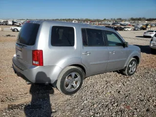 2014 Honda Pilot EX-L with VIN 5FNYF4H51EB033901, listed as a Copart auction lot 50023165 with 79,286 mi miles and Salvage Title. Bid and sale history available at DreamBid. Image 3.