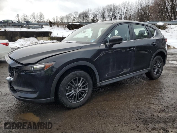 2019 Mazda CX-5 Sport with VIN JM3KFBBM7K0633737, listed as a Copart auction lot 45170645 with 76,023 mi miles and Salvage Title. Bid and sale history available at DreamBid. Image 1.