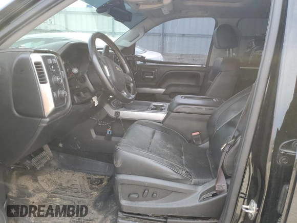 2017 Chevrolet Silverado 1500 LTZ with VIN 3GCUKSEC9HG303215, listed as a Copart auction lot 59415104 with Not Provided miles and Salvage Title. Bid and sale history available at DreamBid. Image 7.