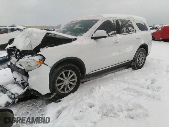 2017 Dodge Durango SXT with VIN 1C4RDJAG8HC789490, listed as a IAAI auction lot 41114291 with Not provided miles and . Bid and sale history available at DreamBid. Image 2.