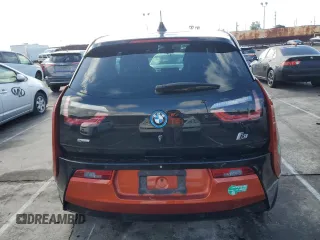 2014 BMW i3 with VIN WBY1Z4C54EV273282, listed as a Copart auction lot 43478455 with 89,884 mi miles and Salvage Title. Bid and sale history available at carsss.com. Image 6.