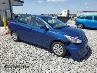 2017 Hyundai Accent SE with VIN KMHCT4AE7HU251717, listed as a Copart auction lot 52676675 with 112,391 mi miles and Salvage Title. Bid and sale history available at carsss.com. Image 4.