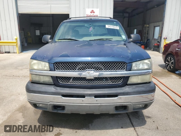 2004 Chevrolet Avalanche with VIN 3GNEC12T34G171585, listed as a Copart auction lot 54310515 with 262,495 mi miles and Salvage title. Bid and sale history available at DreamBid. Image 5.