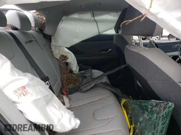 2024 Hyundai Elantra Limited с VIN KMHLP4DG5RU673990, выставлен на аукционе Copart как лот 48121395 с пробегом 12 415 миль миль и Списание • Salvage title. История ставок и продаж доступна на DreamBid. Изображение 10.