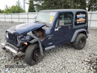 2001 Jeep Wrangler Sport с VIN 1J4FA49S01P363856, выставлен на аукционе Copart как лот 62494785 с пробегом 154 782 миль миль и Списание • Salvage title. История ставок и продаж доступна на DreamBid. Изображение 1.