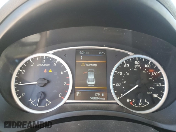 2019 Nissan Sentra S with VIN 3N1AB7APXKY381418, listed as a Copart auction lot 50058955 with 98,804 mi miles and Salvage Title. Bid and sale history available at DreamBid. Image 9.