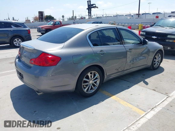 2007 Infiniti G35 Journey with VIN JNKBV61E97M729946, listed as a IAAI auction lot 42161256 with 186,862 mi miles and . Bid and sale history available at carsss.com. Image 4.