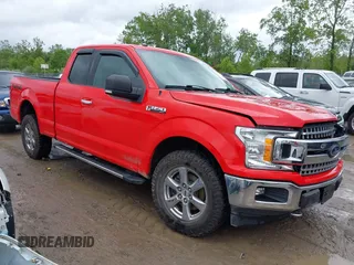 2018 Ford F-150 XL z VIN 1FTEX1EP6JFE63109, wystawiony jako IAAI lot #42293426 z przebiegiem 55 516 mil mil oraz . Historia ofert i sprzedaży dostępna na DreamBid. Obrazek 1.