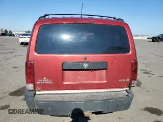 2007 Dodge Nitro SXT with VIN 1D8GU28K37W589333, listed as a Copart auction lot 50489415 with 210,797 mi miles and Salvage Title. Bid and sale history available at DreamBid. Image 6.