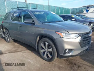 2018 Chevrolet Traverse LT Leather with VIN 1GNEVHKW0JJ147686, listed as a IAAI auction lot 41869087 with 78,708 mi miles. Bid and sale history available at carsss.com. Image 1.