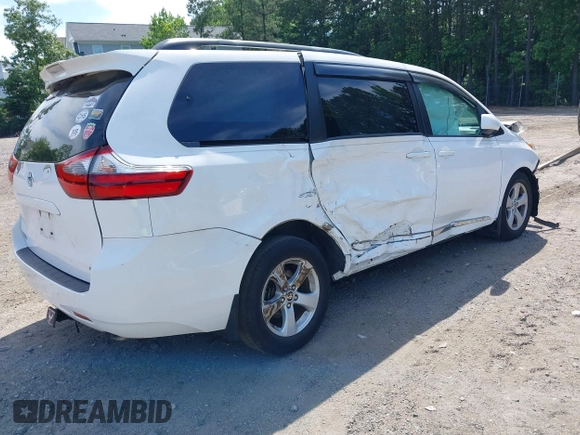 2020 Toyota Sienna LE Auto Access Seat with VIN 5TDKZ3DCXLS059272, listed as a IAAI auction lot 42279808 with 2 mi miles and . Bid and sale history available at DreamBid. Image 4.