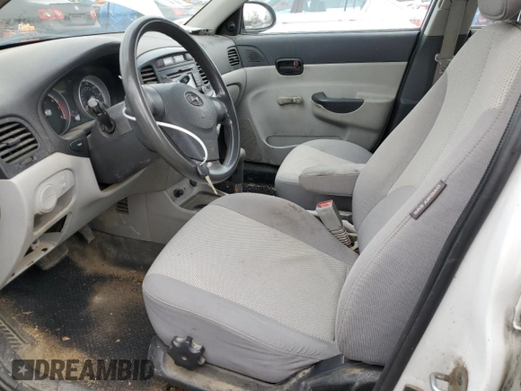 2009 Hyundai Accent Auto GLS with VIN KMHCN46C29U312569, listed as a Copart auction lot 51481165 with 173,998 mi miles and Salvage Title. Bid and sale history available at carsss.com. Image 7.