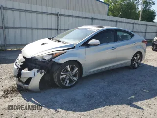 2014 Hyundai Elantra SE with VIN 5NPDH4AEXEH500138, listed as a Copart auction lot 52963765 with 147,466 mi miles and Salvage Title. Bid and sale history available at DreamBid. Image 1.