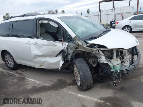 2014 Toyota Sienna Ltd with VIN 5TDDK3DC0ES090319, listed as a IAAI auction lot 41778096 with 171,953 mi miles. Bid and sale history available at carsss.com. Image 6.