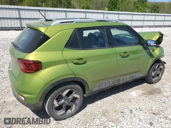 2023 Hyundai Venue SEL z VIN KMHRC8A33PU262521, wystawiony jako Copart lot #52937695 z przebiegiem 36 987 mil mil oraz Szkoda całkowita • Salvage title. Historia ofert i sprzedaży dostępna na DreamBid. Obrazek 3.