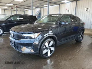 2023 Volvo C40 Recharge Pure Electric Ultimate with VIN YV4ED3GM6P2062387, listed as a Copart auction lot 61333974 with 26,868 mi miles and Clean Title. Bid and sale history available at carsss.com. Image 1.