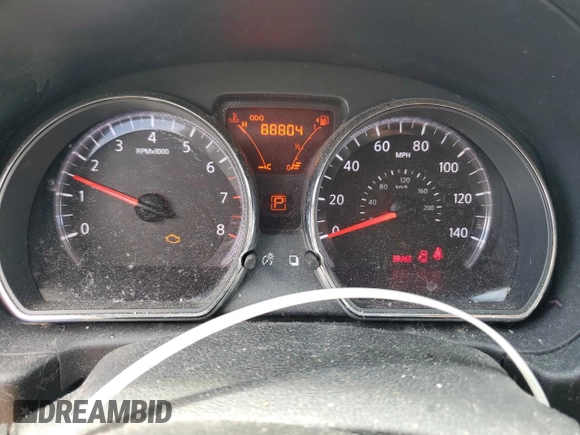 2014 Nissan Note S with VIN 3N1CE2CPXEL353071, listed as a Copart auction lot 56045695 with 88,804 mi miles and Salvage title. Bid and sale history available at DreamBid. Image 9.