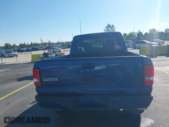 2007 Ford Ranger XLT with VIN 1FTZR45E47PA62642, listed as a IAAI auction lot 40366773 with 124,025 mi miles. Bid and sale history available at carsss.com. Image 6.
