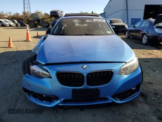 2018 BMW 2 Series 230i with VIN WBA2J1C58JVD09061, listed as a Copart auction lot 76469104 with 49,687 mi miles and Salvage Title. Bid and sale history available at carsss.com. Image 5.