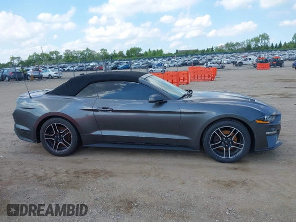 2018 Ford Mustang EcoBoost Premium with VIN 1FATP8UHXJ5117800, listed as a IAAI auction lot 42232395 with 54,632 mi miles and . Bid and sale history available at DreamBid. Image 13.