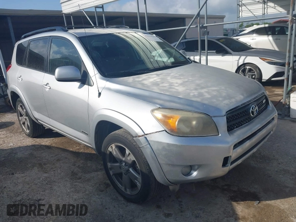 2008 Toyota RAV4 Sport with VIN JTMBK32VX86038535, listed as a IAAI auction lot 42553585 with 140,470 mi miles and . Bid and sale history available at DreamBid. Image 1.