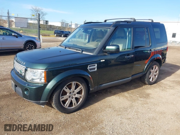 2011 Land Rover LR4 with VIN SALAB2D43BA569325, listed as a IAAI auction lot 42121014 with 166,761 mi miles and . Bid and sale history available at DreamBid. Image 2.
