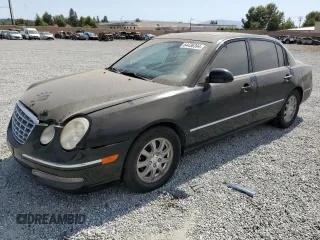 2008 Kia Amanti with VIN KNALD125485168591, listed as a Copart auction lot 64436394 with 158,843 mi miles and Salvage Title. Bid and sale history available at carsss.com. Image 1.