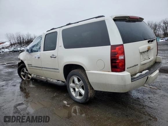 2012 Chevrolet Suburban LTZ with VIN 1GNSKKE77CR326213, listed as a Copart auction lot 44882115 with 132,842 mi miles and Salvage Title. Bid and sale history available at carsss.com. Image 2.