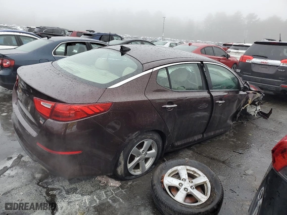 2015 Kia Optima LX with VIN 5XXGM4A73FG456619, listed as a Copart auction lot 44575625 with 89,061 mi miles and Salvage Title. Bid and sale history available at carsss.com. Image 3.