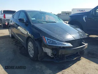 2020 Hyundai Elantra SE with VIN KMHD74LF6LU977706, listed as a IAAI auction lot 41892986 with 58,906 mi miles. Bid and sale history available at carsss.com. Image 1.