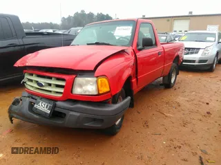 2001 Ford Ranger XL with VIN 1FTYR10C11TA11520, listed as a IAAI auction lot 41226422 with 170,792 mi miles. Bid and sale history available at carsss.com. Image 2.