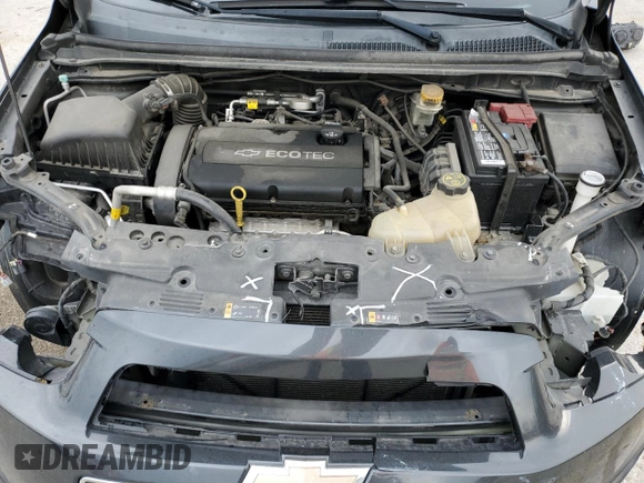 2015 Chevrolet Sonic LT with VIN 1G1JC5SH4F4212292, listed as a Copart auction lot 52339455 with 135,108 mi miles and Salvage Title. Bid and sale history available at DreamBid. Image 11.